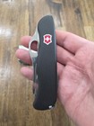 Victorinox Trekker Locking Serrated Knife Swiss Black