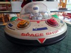 Vintage Masudaya Modern Toys Space Ship X-7 Tin Plate Battery Operated Toy