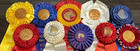 1950s Lot 10 Horse Show Ribbons Rosettes Pa Nj Champion Zenis Market Outlaw Club