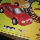 Vintage 1990 s Artin Dashing Daredevils Electric Race Cars Track Mustang 14933 