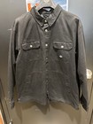 New Harley-davidson Men s Woven Shirt Jacket-riding  Lightweight  Black-size 2xl