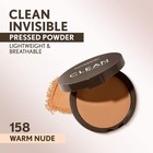 Covergirl Clean Invisible Pressed Powder Warm Nude 158 Vegan 0 38 Oz