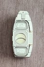 Colibri Boss Cigar Jet Flame Torch Lighter With Double Guillotine Cutter - White