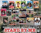 Stand By Me - Complete Set Of 18 Custom-designed Art Cards