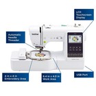 Brother Se700 Sewing   Embroidery Machine W  135 Designs  101 Stitches  Wifi