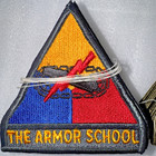 Dealer Bundles Of 20 Each 1970 Us Army Armor School Color   Subdued Ssi Patches