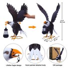 Nacome Metal Bald Eagle Outdoor Statue Garden Decor 21 9 