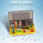144pcs Fishing Lures Kit With Tackle Box - Ideal For Bass   Trout Fishing Lures 