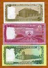 Set Bangladesh  5-10-20 Taka  2014-2020  P-new Unc