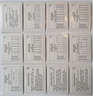 1990 Michael Jordan  best Of The Best  Complete Set  12 Cards  - Rare