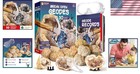 Stem Educational Geode Kit - 10 Real Crystals With Safety Goggles Included
