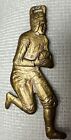 Vintage Early 1900s Antique Football Player Watch Fob Metal  Rare 3   