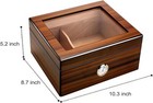 Handmade Cigar Humidor Premium Spain Cedar Cigar Desktop Box With Humidifier