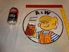 Vintage Dennis The Menace  A   W Root Beer 11 3 4  Porcelain Metal Soda Gas Sign