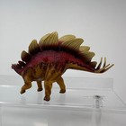 Safari Ltd Stegosaurus Figure Red Prehistoric Dinosaur Animal Figurine 2007