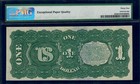 1869  1  Legal Tender Rainbow Note Fr 18 - Pmg 35 Epq