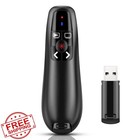 Wireless Presenter Clicker Remote Powerpoint Laser Pointer Usb Mac