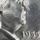    bugs Bunny  Teeth      Unc 1955  Franklin Half Dollar  Actual Coin Better Grade