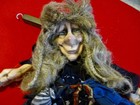 Marionette Witch - Handmade Original Puppet  20 Inches Tall Without The Control 