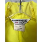 Cannondale Cycling Jacket Men Small Neon Yellow Windbreaker Full Zip Made In Usa