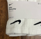 Nike Everyday Cushioned Dri-fit 6-8 Socks - 6 Pairs  White Free Shipping