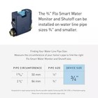      Moen Flo 900-001 3 4    Smart Water Monitor   Shutoff
