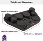 Yamaha Dd75 8 Pad Digital Percussion Drum Set  2 Foot Pedals   Drumsticks 