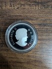 2009 Canada Fine Silver  20 Dollar Maple Leaf Swarovski Crystal Raindrop Coin