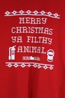 Home Alone Youth Boys Merry Christmas Ya Filthy Animal Short Sleeve Shirt Large