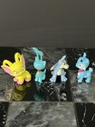 Vintage Neopets Collectible Mini Figures 2003 Thinkway Toys Aisha Lupe Acara Ixi