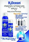 Large Bottle H2ocean Piercing Aftercare Spray Body Ear Oral Piercing 4 Oz Can