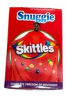 Snuggie Skittles Wearable Super Soft Fleece Blanket With Sleeves 71    X 54    New 