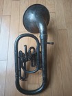  Fa Reynolds Silver 3 Valve Baritone Horn No Mouthpiece Nice Intnl Sale