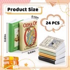 Mini Fairy Books 24pcs 1 12 Scale Miniature Books Dollhouse Books