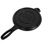 Lehman s Cast Iron Waffle Maker  Pre-seasoned Stovetop 2 Pc Pan Makes 7 Inch