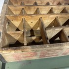 Wood Pepsi Bottle Crate 24 Slot 1970   s Nice Condition 