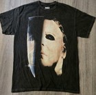 Vintage Halloween 1978 Michael Myers Horror Movie Graphic T-shirt American Class