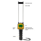 Portable Hay Meter  Digital Lcd Meter For Wheat Corn Rice Peanut Soybean