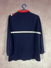 Rare Vintage 70s Fila Bjorn Borg Bj Tennis Track Jacket Mens Blue Wool Blend