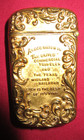 Texas Midland R r  - Paris  Tx  - Souvenir Matchsafe - 1901