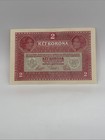 1917  1919  Austria 2 Krone  Uncirculated In Rigid Sleeve