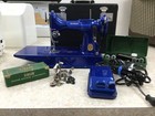 1951 Singer Featherweight 221 Centennial Restored In A Beautiful Metallic Blue