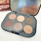Mac Connect In Colour Eye Shadow Palette  Embedded In Burgundy New In Box