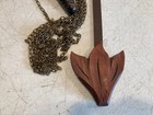 Vintage German Black Forest Cuckoo Clock Hand Carved Wood Edelweiss Mechanical