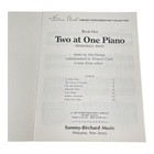 Elementary Duets Two At One Piano Book One Songbook 1969 Jon George 