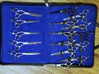 Barber Scissors 3 5-6  Hair Shears Profesional Haircut 440c  Sharpener Extra