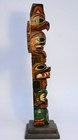 Northwest Coast Totem Poll John Williams  A Ditidaht Carver  c  1960-2010 