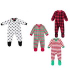 Size 24m Family Pjs Toddler Boy Girl Footed Flannel Pajamas Christmas