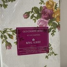 Royal Albert Old Country Roses Cloth Napkins 19    X 19    Floral Print Set Of 4 New