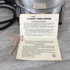 Fostoria 3 Quart Electric Corn Popper With Glass Lid - Vintage Mcgraw Edison